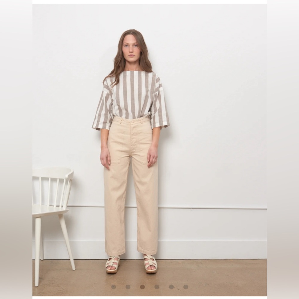 AS EVER NYC Brancusi Pants HBT Natural